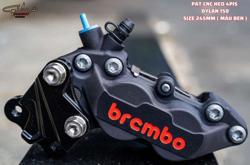 PAT NHÔM CNC HEO 4PIS DYLAN SIZE 245MM GH-RACING
