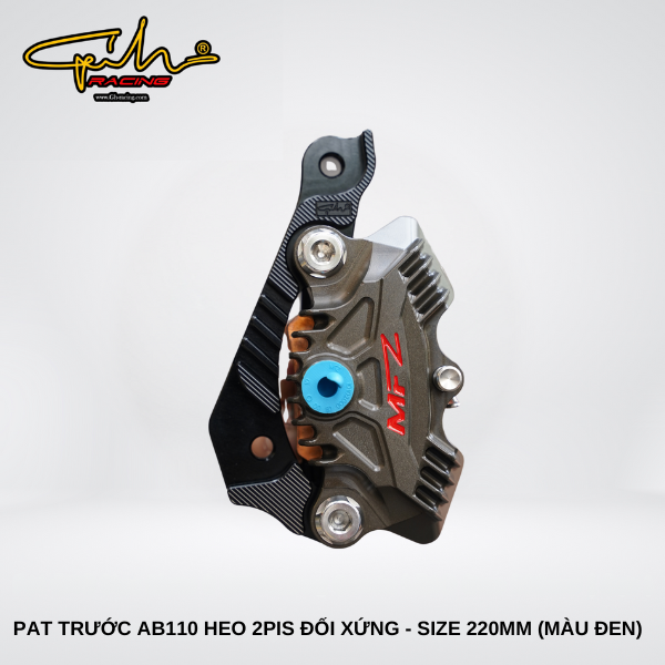 PAT NHÔM CNC HEO 2 PIS AIRBLADE, AB 110 SIZE 220MM GH-RACING