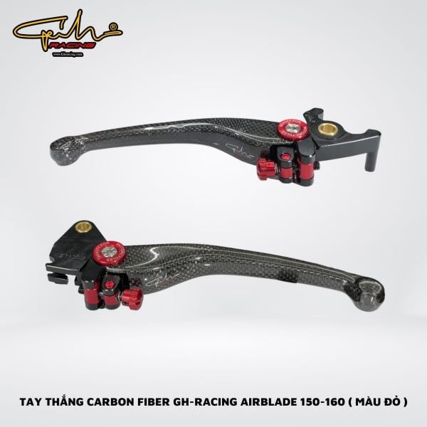 TAY THẮNG CARBON FIBER GH-RACING AIRBLADE 150/160