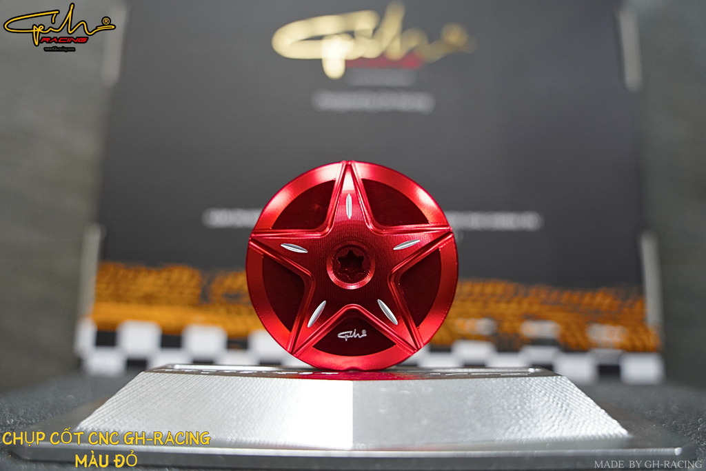 CHỤP CỐT BÁNH SAU CNC GH-RACING CHO LEAD ABS / CBS