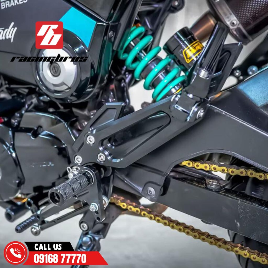 Phuộc Racing Bros SHICANE HLR bình dầu xe SH350 chính hãng lò xo xanh có bảo hành