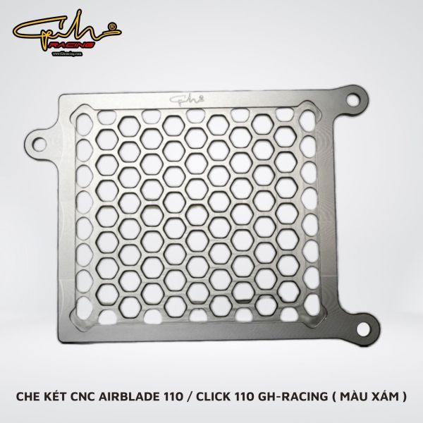 CHE KÉT NƯỚC CNC AIR BLADE 110 / CLICK 110 MẪU TỔ ONG GH-RACING