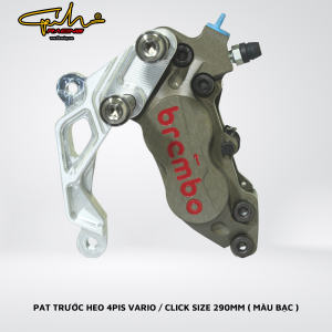 PAT NHÔM CNC 4PIS CHO VARIO  CLICK SIZE 256MM GH-RACING