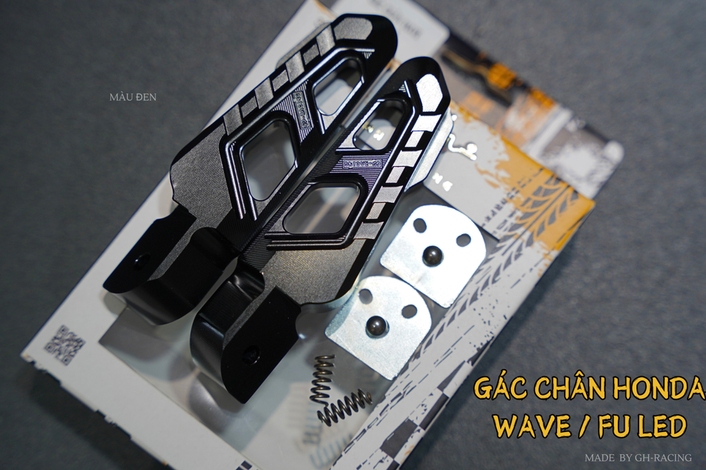 GÁC CHÂN CNC WAVE ,  FUTURE LED 125i GH-RACING