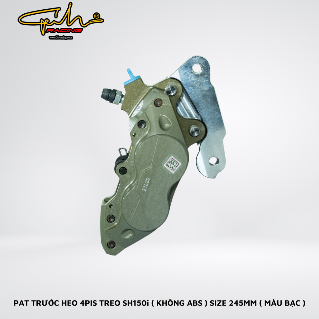 PAT TRƯỚC HEO 4PIS SHVN ( KHÔNG ABS ) SIZE 245MM GH-RACING