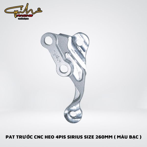 PAT NHÔM CNC HEO 4 PIS SIRIUS SIZE 260MM GH-RACING
