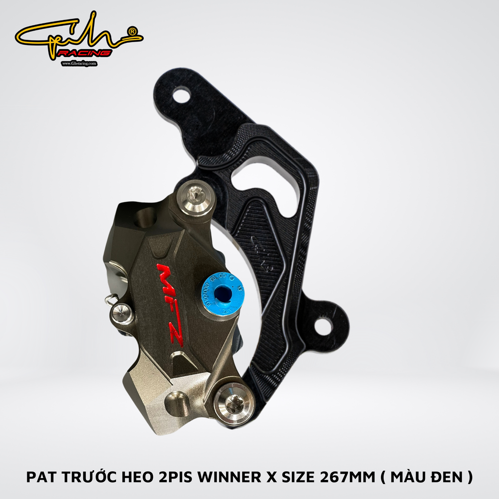 PAT NHÔM CNC HEO 2 PIS WINNER X SIZE 267MM GH-RACING