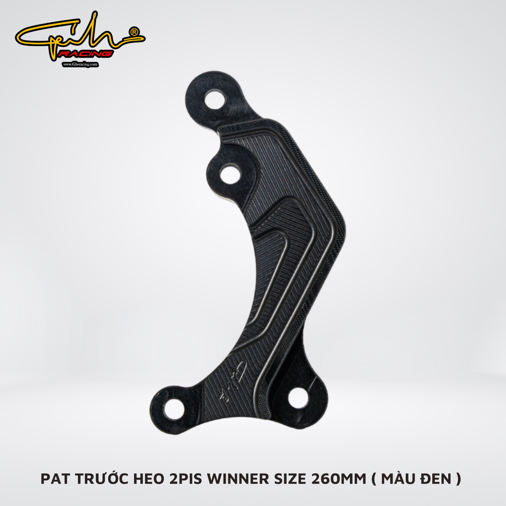 PAT NHÔM CNC HEO 2 PIS WINNER SIZE 256MM GH-RACING