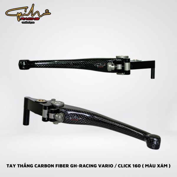 TAY THẮNG CARBON FIBER GH-RACING VARIO / CLICK 160
