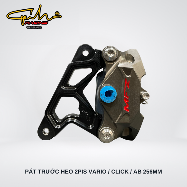 PAT NHÔM CNC HEO 2 PIS VARIO  CLICK SIZE 256MM GH-RACING