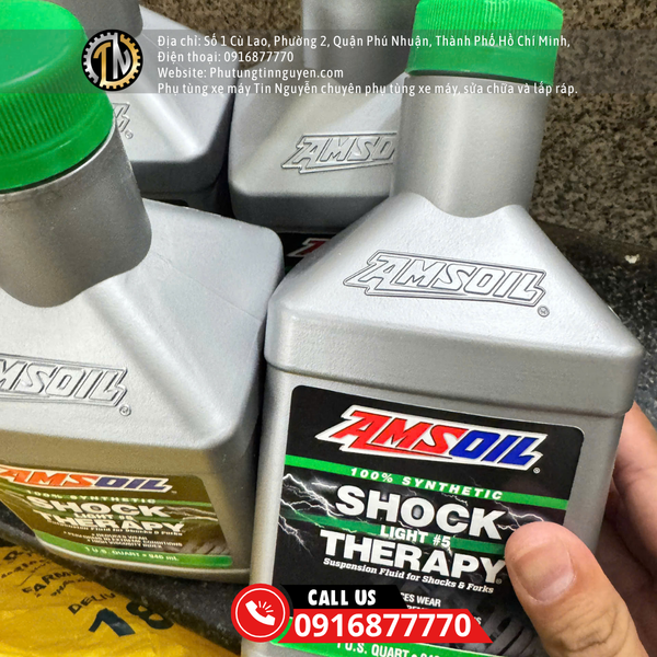  Dầu phuộc Amsoil Shock Therapy Light #5 hàng chính hãng 946ml 