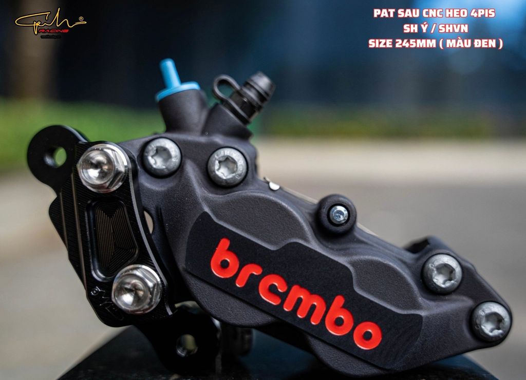 PAT TRƯỚC HEO 4PIS SH150i ( KHÔNG ABS ) SIZE 245MM GH-RACING