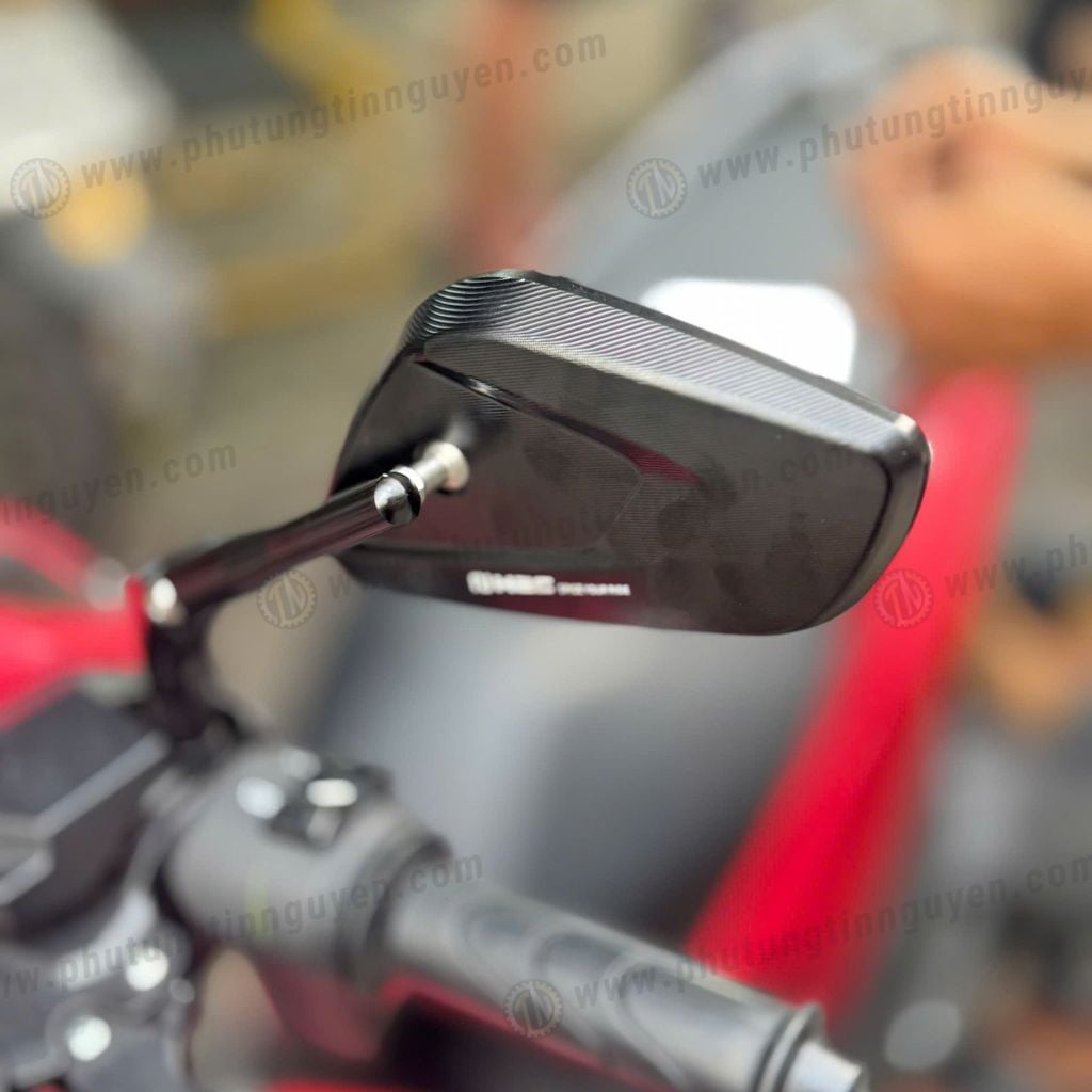 Kiếng chiếu hậu H2C phiên bản E3 hàng chính hãng màu đen, bạc