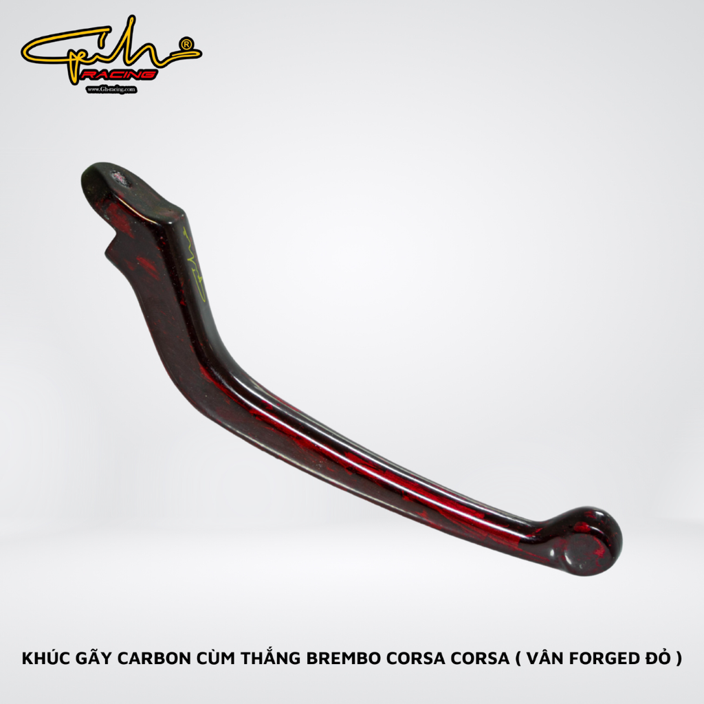 KHÚC GÃY CARBON CÙM THẮNG BREMBO CORSA CORTA GH-RACING