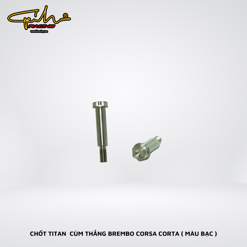 CHỐT TITAN CÙM THẮNG BREMBO CORSA CORTA GH-RACING