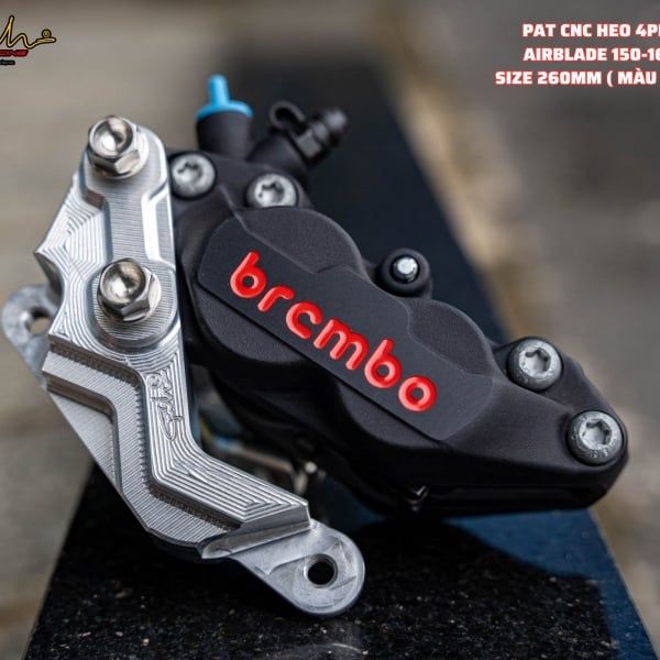 PAT NHÔM CNC HEO 4 PIS AIRBLADE 150/160 SIZE 267MM GH-RACING