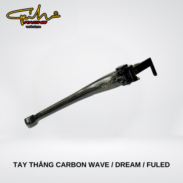 TAY THẮNG CARBON FIBER GH-RACING WAVE/DREAM/FULED