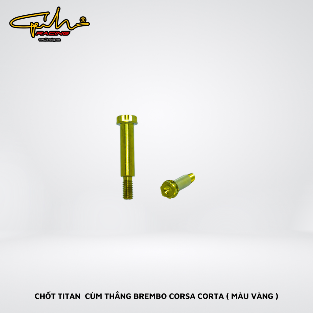 CHỐT TITAN CÙM THẮNG BREMBO CORSA CORTA GH-RACING