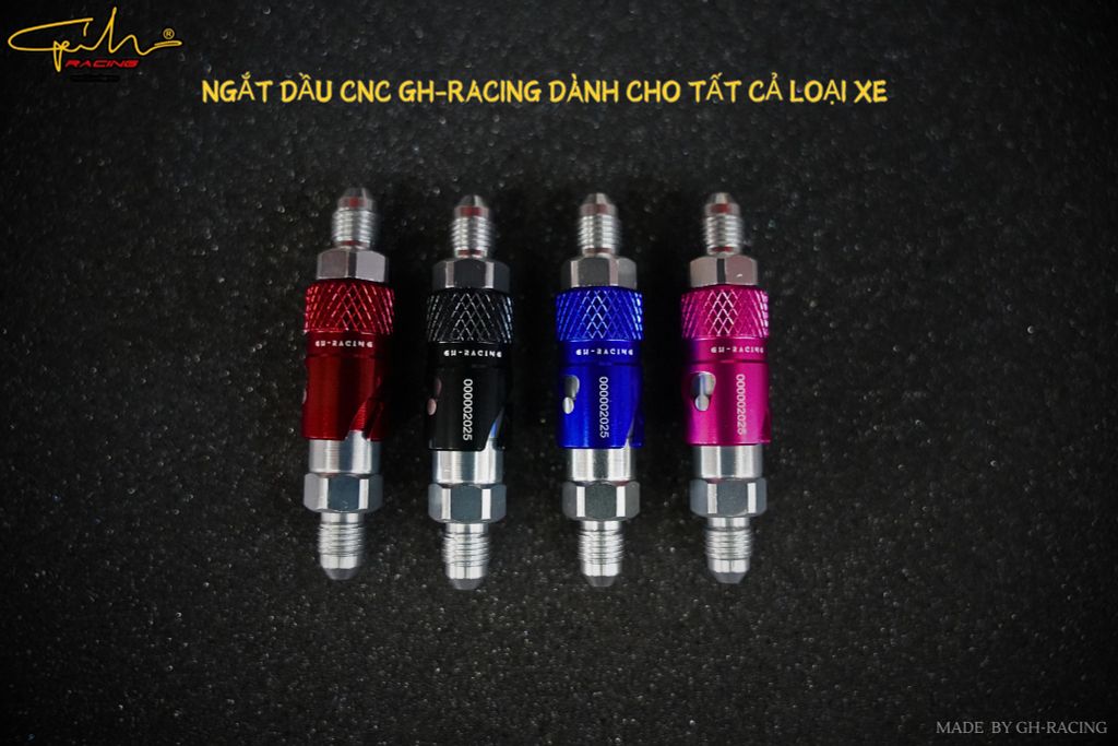 NGẮT DẦU CNC GH-RACING (MÀU ĐA DẠNG)