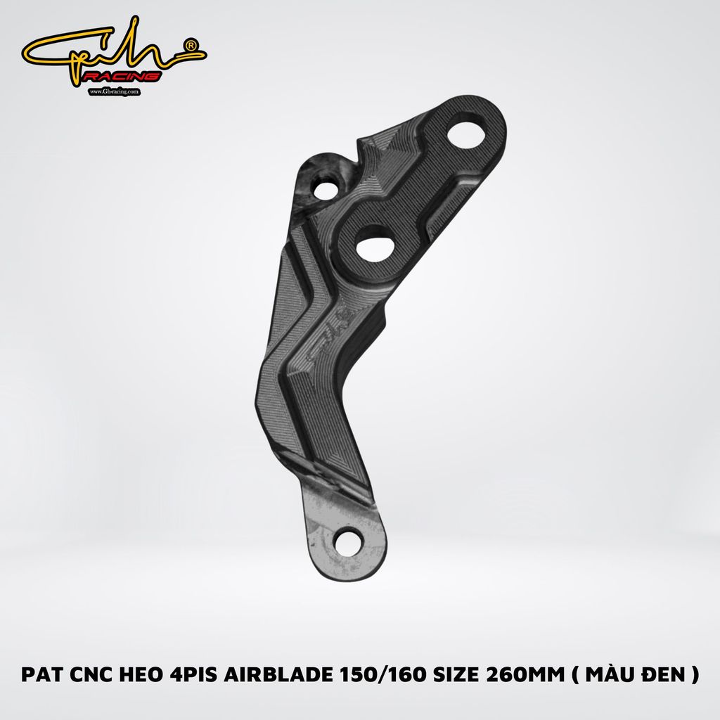 PAT NHÔM CNC HEO 4 PIS AIRBLADE 150/160 SIZE 260MM GH-RACING