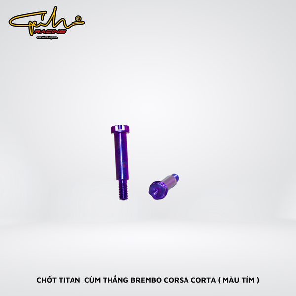  CHỐT TITAN CÙM THẮNG BREMBO CORSA CORTA GH-RACING 