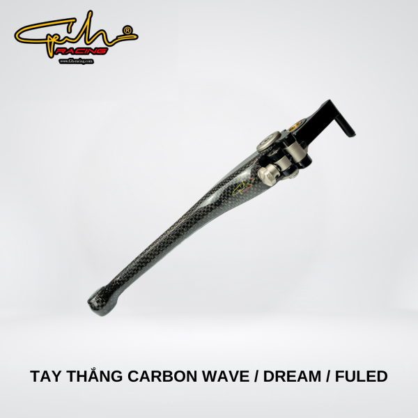 TAY THẮNG CARBON FIBER GH-RACING WAVE/DREAM/FULED