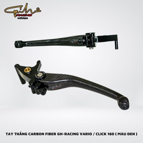 TAY THẮNG CARBON FIBER GH-RACING VARIO / CLICK 160