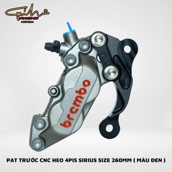 PAT NHÔM CNC HEO 4 PIS SIRIUS SIZE 260MM GH-RACING