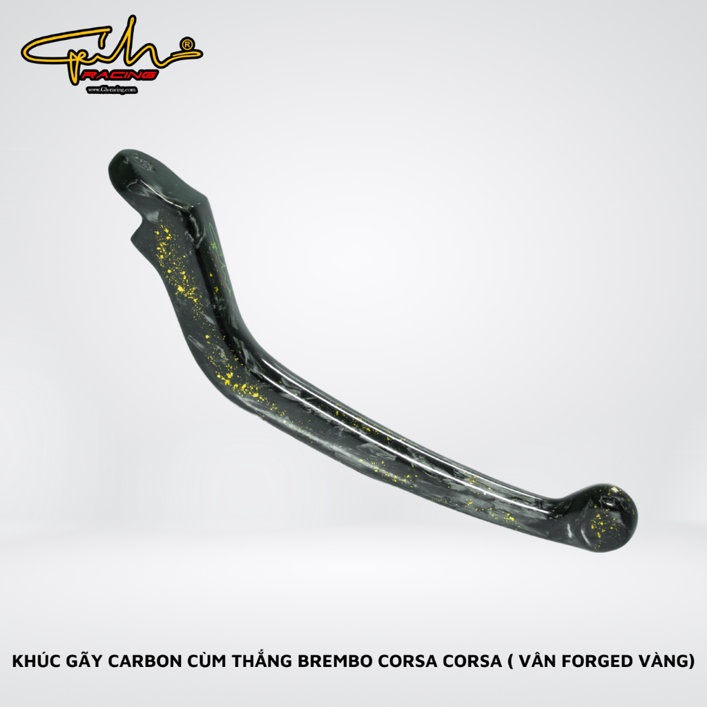 KHÚC GÃY CARBON CÙM THẮNG BREMBO CORSA CORTA GH-RACING