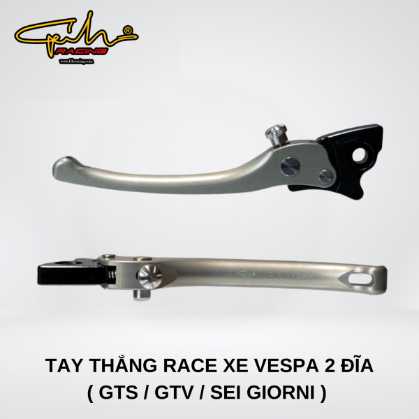 TAY THẮNG RACE XE VESPA 2 ĐĨA ( GTS / GTV / SEI GIORNI ) GH-RACING