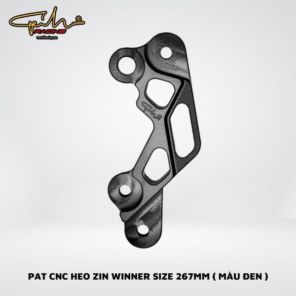 PAT NHÔM CNC HEO ZIN WINNER SIZE 267MM GH-RACING