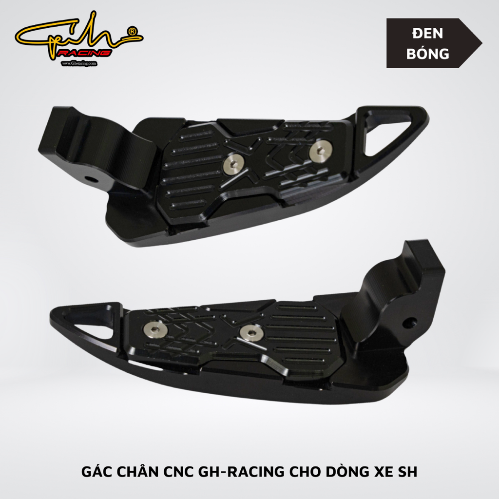 GÁC CHÂN CNC GH-RACING CHO DÒNG XE SH