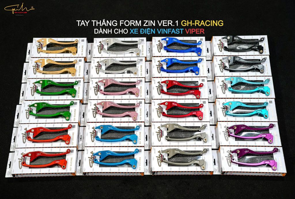 TAY THẮNG FORM ZIN VINFAST VIPER FELIZ EVO CNC GH-RACING VER.01