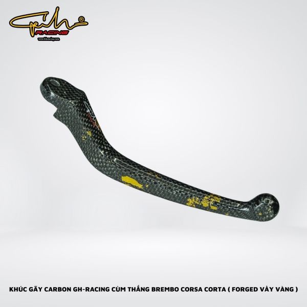 KHÚC GÃY CARBON CÙM THẮNG BREMBO CORSA CORTA GH-RACING