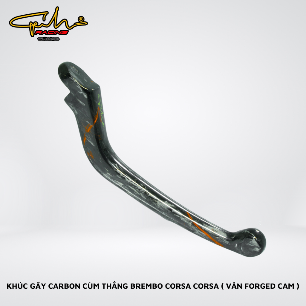 KHÚC GÃY CARBON CÙM THẮNG BREMBO CORSA CORTA GH-RACING