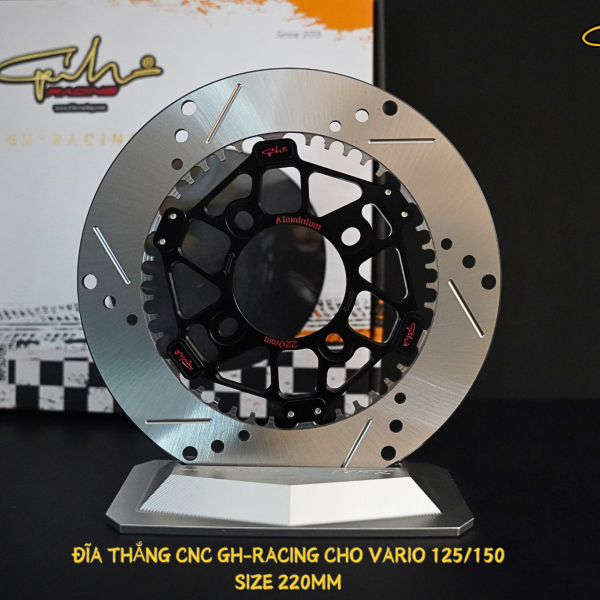 ĐĨA THẮNG RACE CNC GH-RACING VARIO SIZE 220MM ( TRÁI )