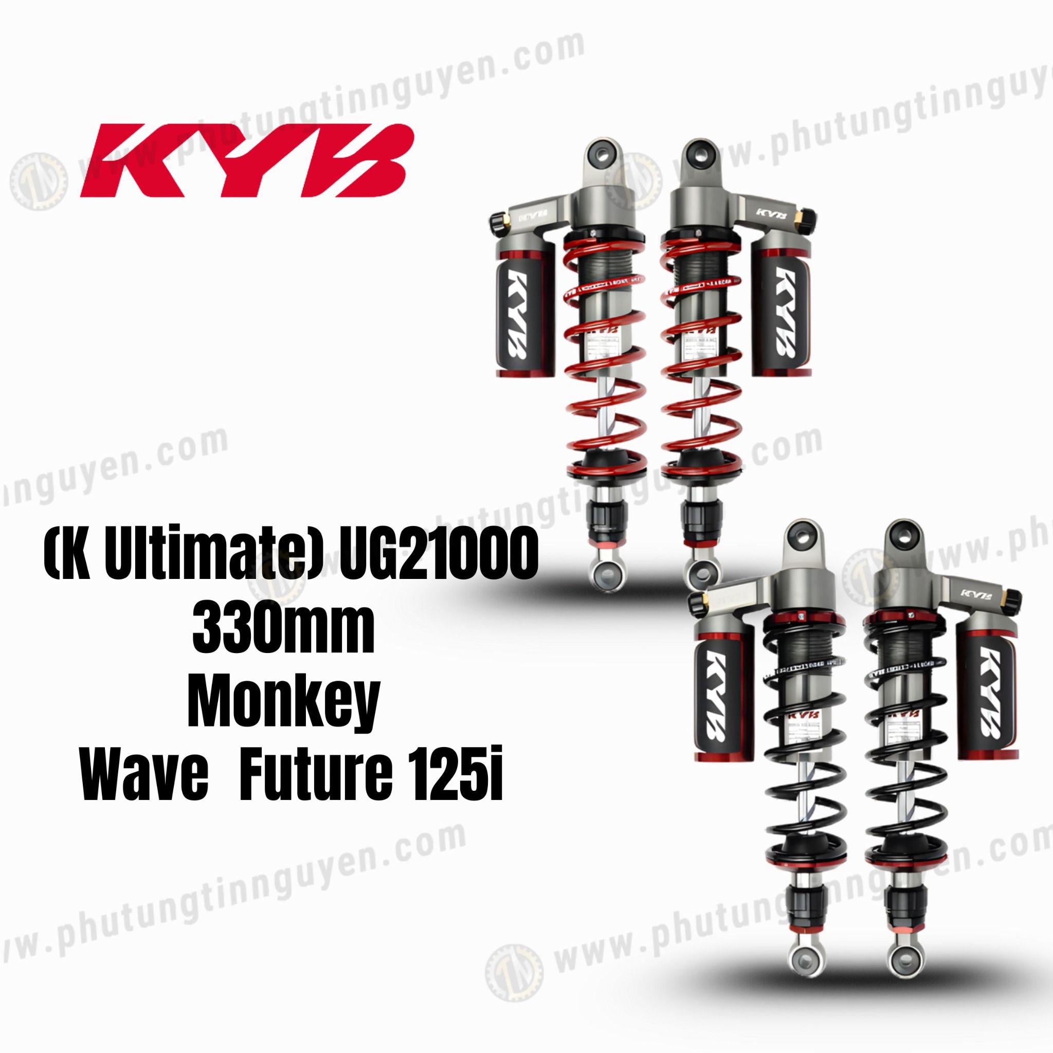  PHUỘC KYB THÁI LAN (K Ultimate) UG21000 330mm Honda Monkey Wave  Future 125i 