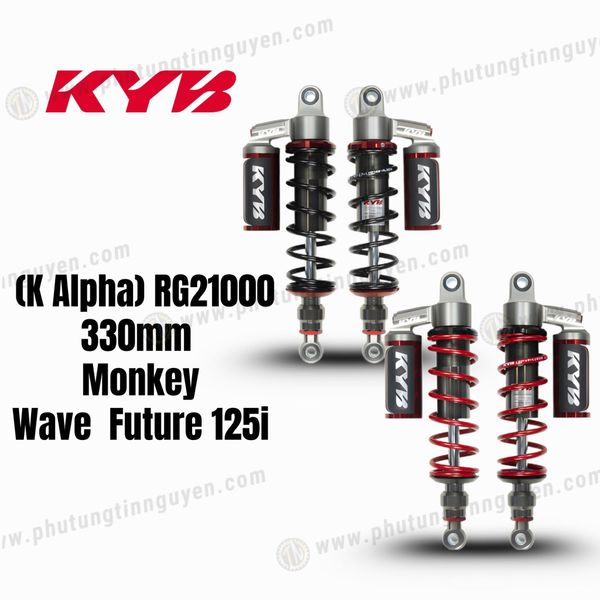  PHUỘC KYB THÁI LAN (K Alpha) RG21000 330mm Honda Monkey Wave  Future 125i 