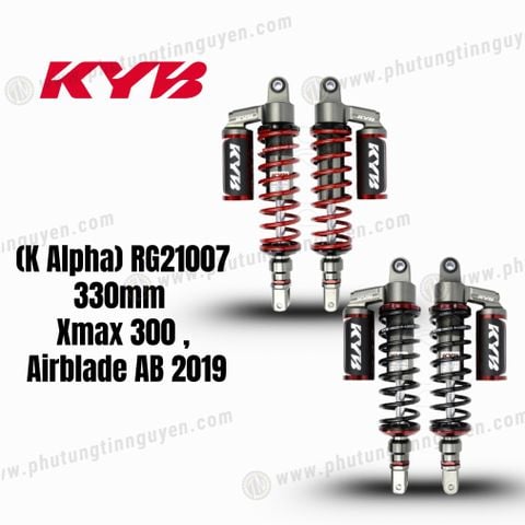  PHUỘC KYB THÁI LAN (K Alpha) RG21007 330mm Yamaha Xmax 300 , Honda Airblade AB 2019 