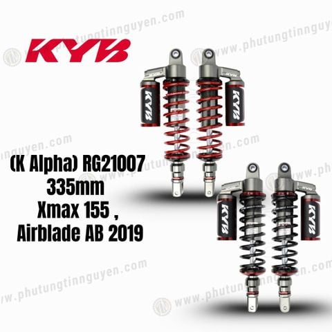  PHUỘC KYB THÁI LAN (K Alpha) RG21007 335mm Yamaha Xmax 150 , Honda Airblade AB 2019 
