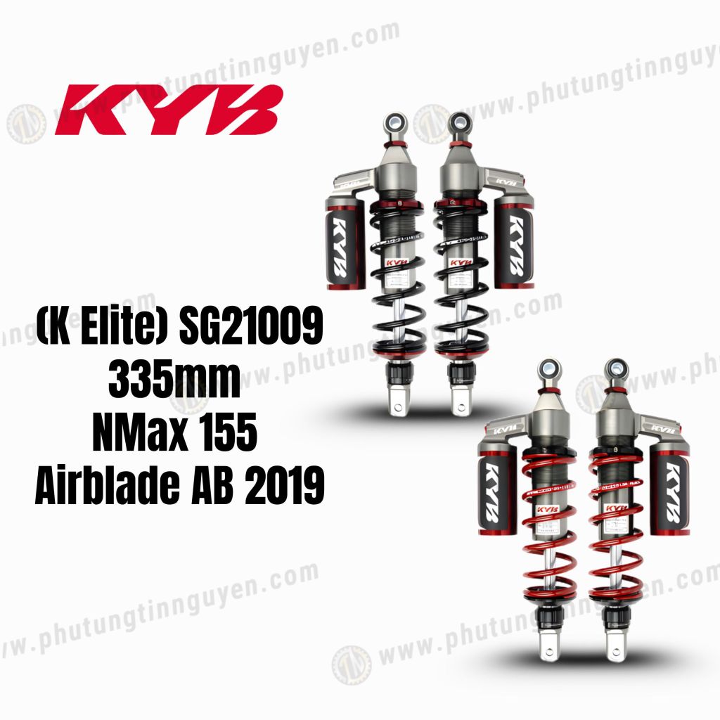 PHUỘC KYB THÁI LAN (K Elite) SG21009 335mm Yamaha NMax 155 Honda Airblade AB 2019
