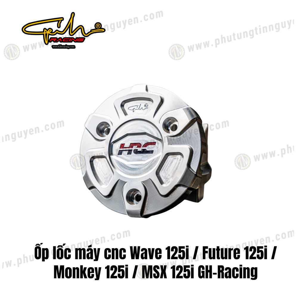 Ốp lốc máy cnc Wave 125i ,  Future 125i ,  Monkey 125i ,  MSX 125i GH-Racing