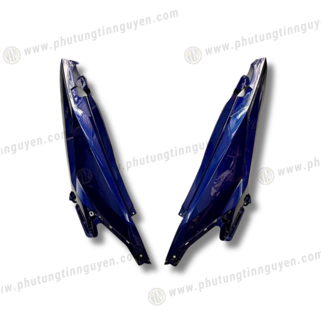 Ốp sườn, bụng sau Click 2015 - 2017 màu xanh mực