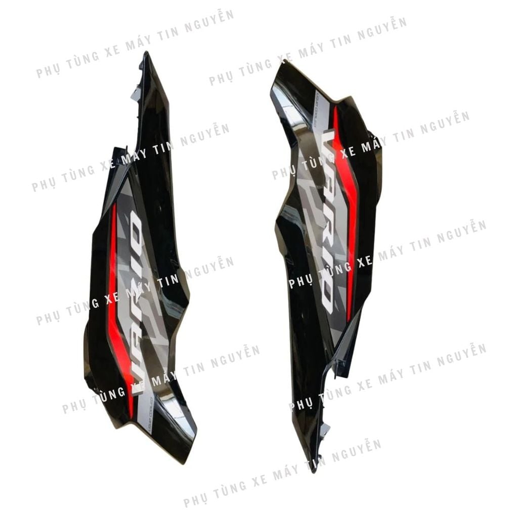 Ốp sườn xe Vario 125 2023 màu đen luôn tem hàng tháo