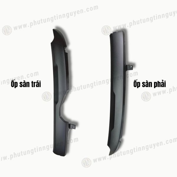  Ốp sàn nẹp sàn dưới xe Scoopy màu đen nhám đời 2012 - 2016 