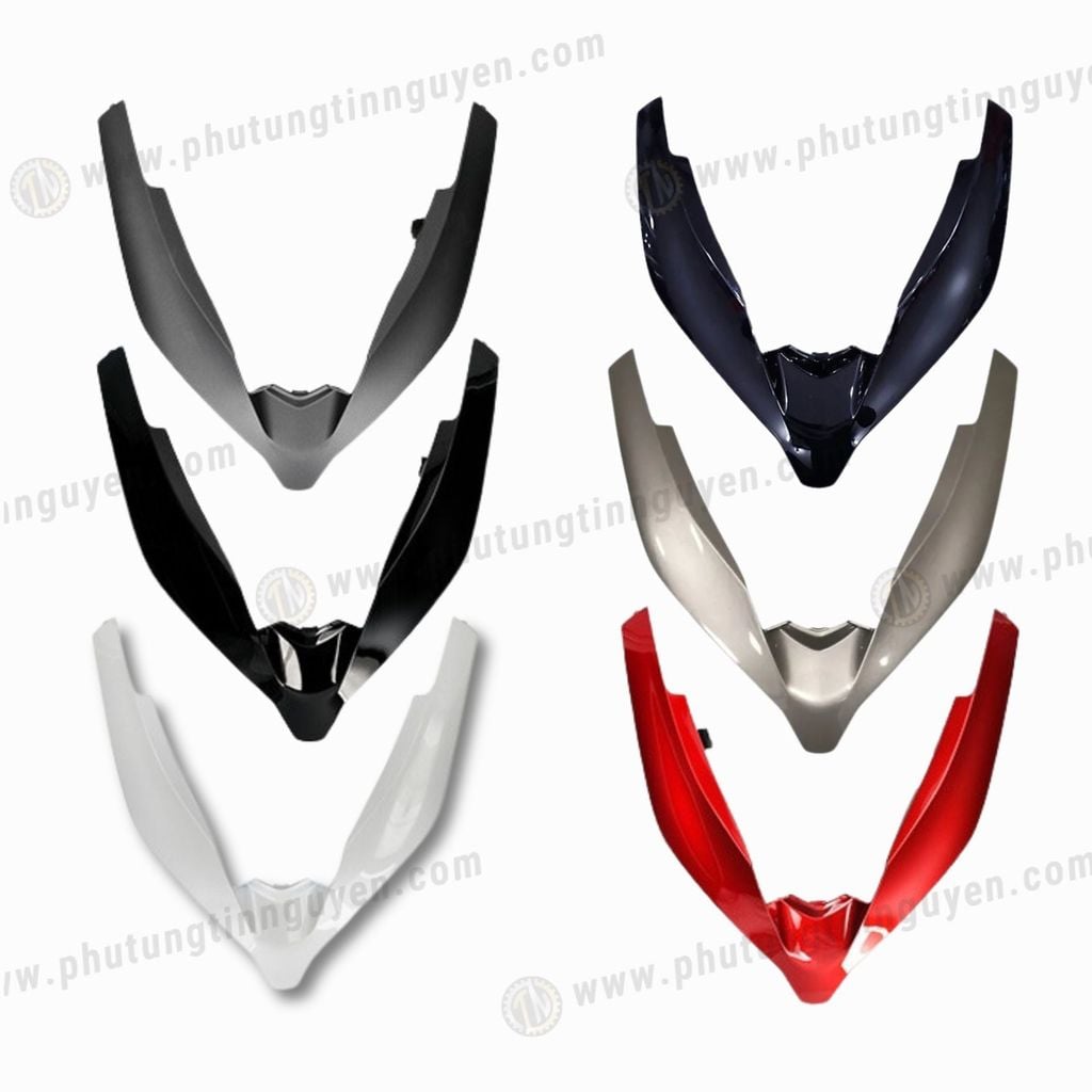 Ốp viền nẹp chóa đèn pha, ốp mặt nạ trước PCX 125 150 2018 2019 2020