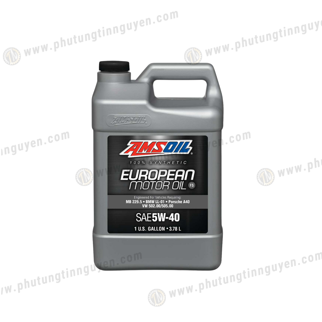 Amsoil 5W-40 FS European 100% Synthetic Dòng tiêu chuẩn châu Âu 3.78L