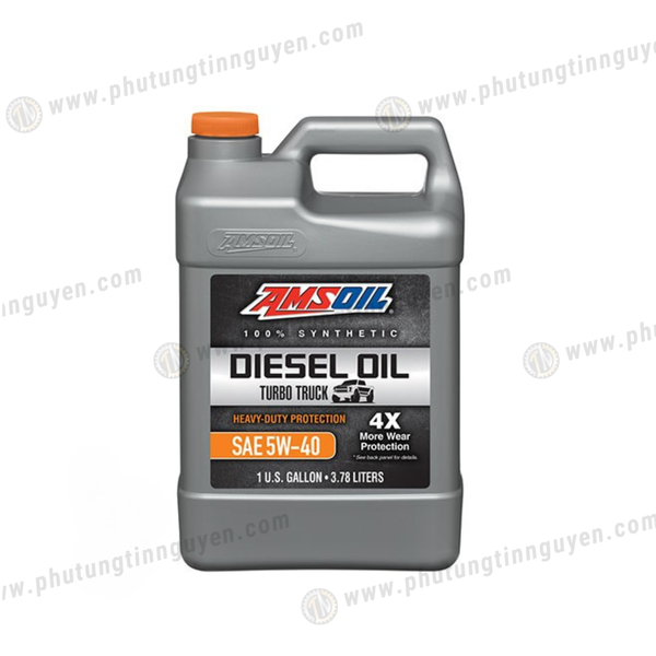  Amsoil Heavy Duty 5W-40 100% Synthetic Diesel Oil Dòng nâng cao 3.78L 
