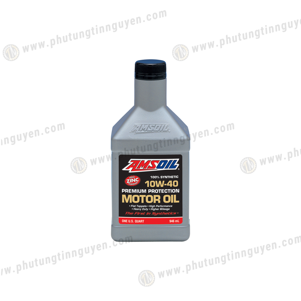 Amsoil Premium Protection 10W-40 100% Synthetic 946mL