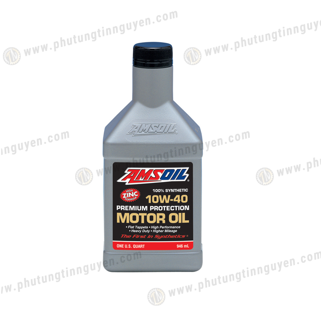Amsoil Premium Protection 10W-40 100% Synthetic 946mL